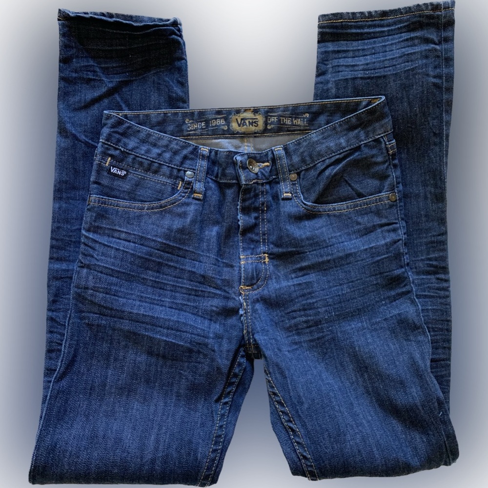 Vans Off the Wall Skinny Jeans Boys Size 12